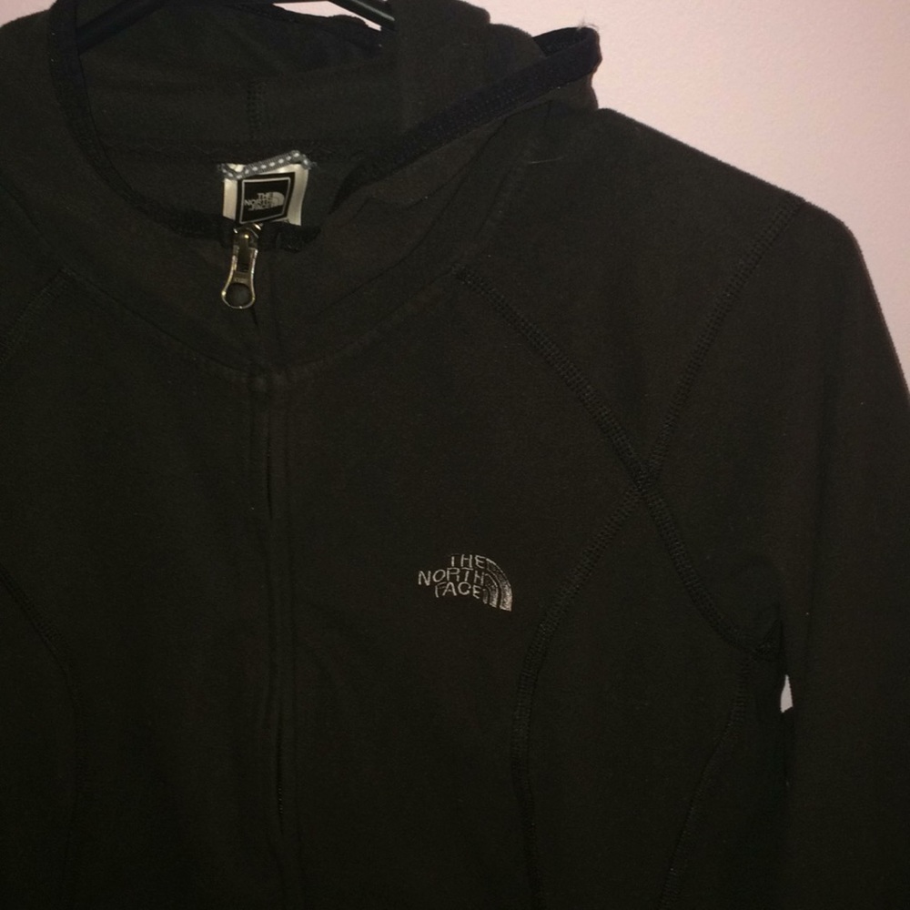 Black Fleece North Face Zip Up